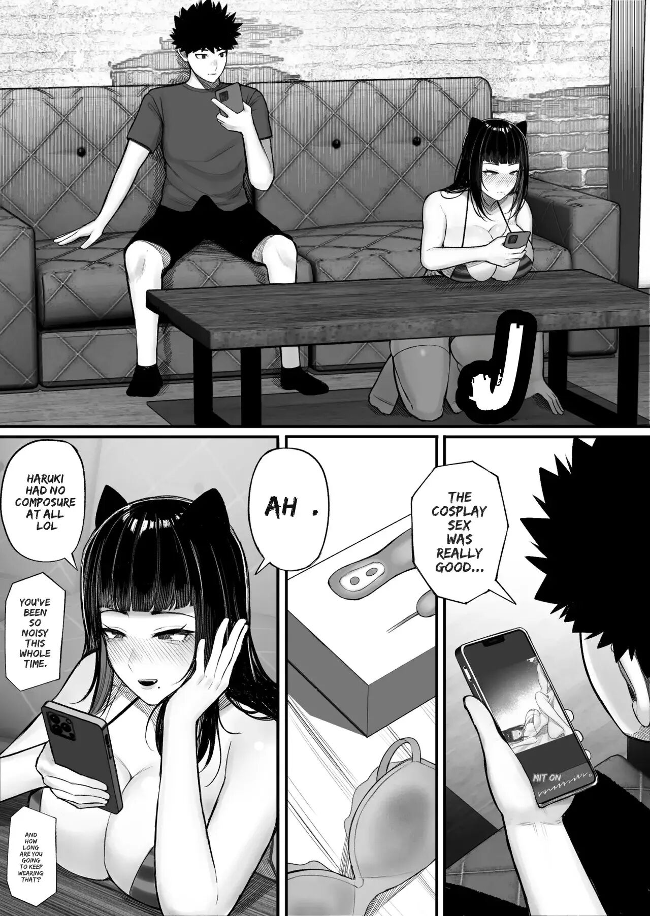 Baka Kanojo Ga Hamedori Hamatte Baka-sex Wo Toukou Suru Hanashi 1