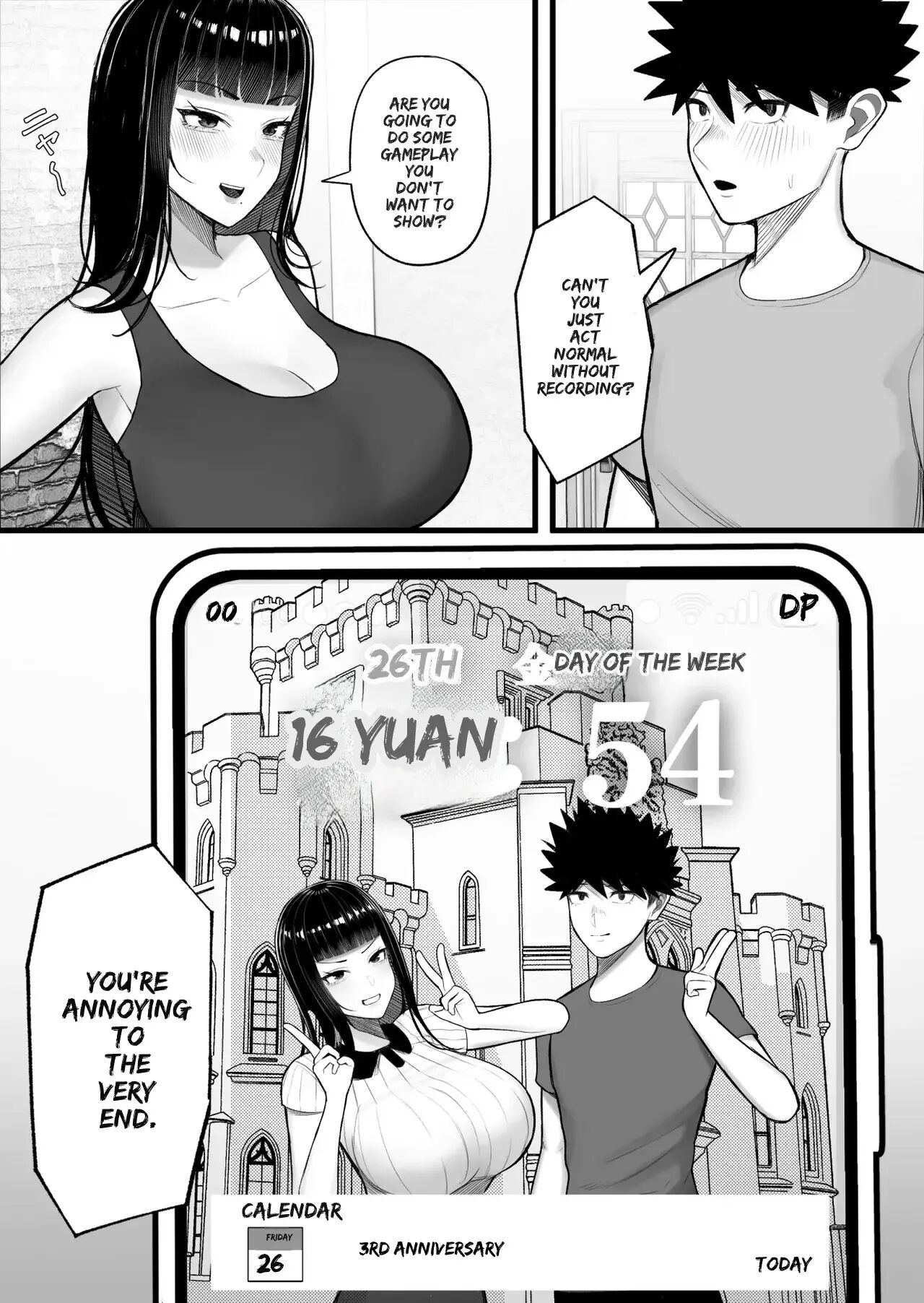 Baka Kanojo Ga Hamedori Hamatte Baka-sex Wo Toukou Suru Hanashi 1