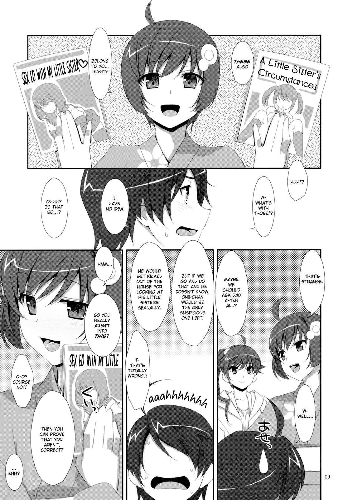 Bakemonogatari Dj - Oniichan Wa Imouto Ni Yokujou Shitari Shinaiyone 1