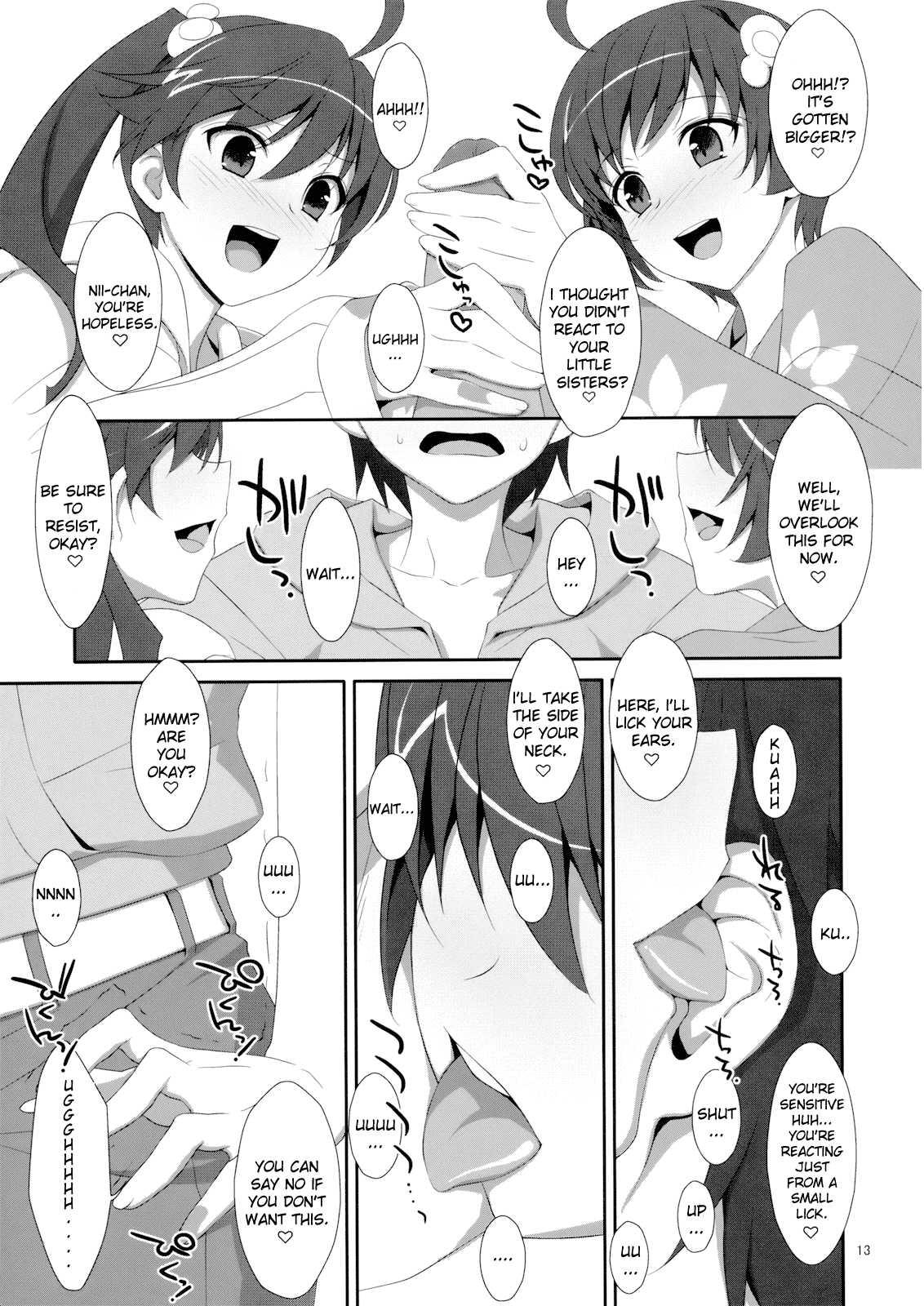 Bakemonogatari Dj - Oniichan Wa Imouto Ni Yokujou Shitari Shinaiyone 1