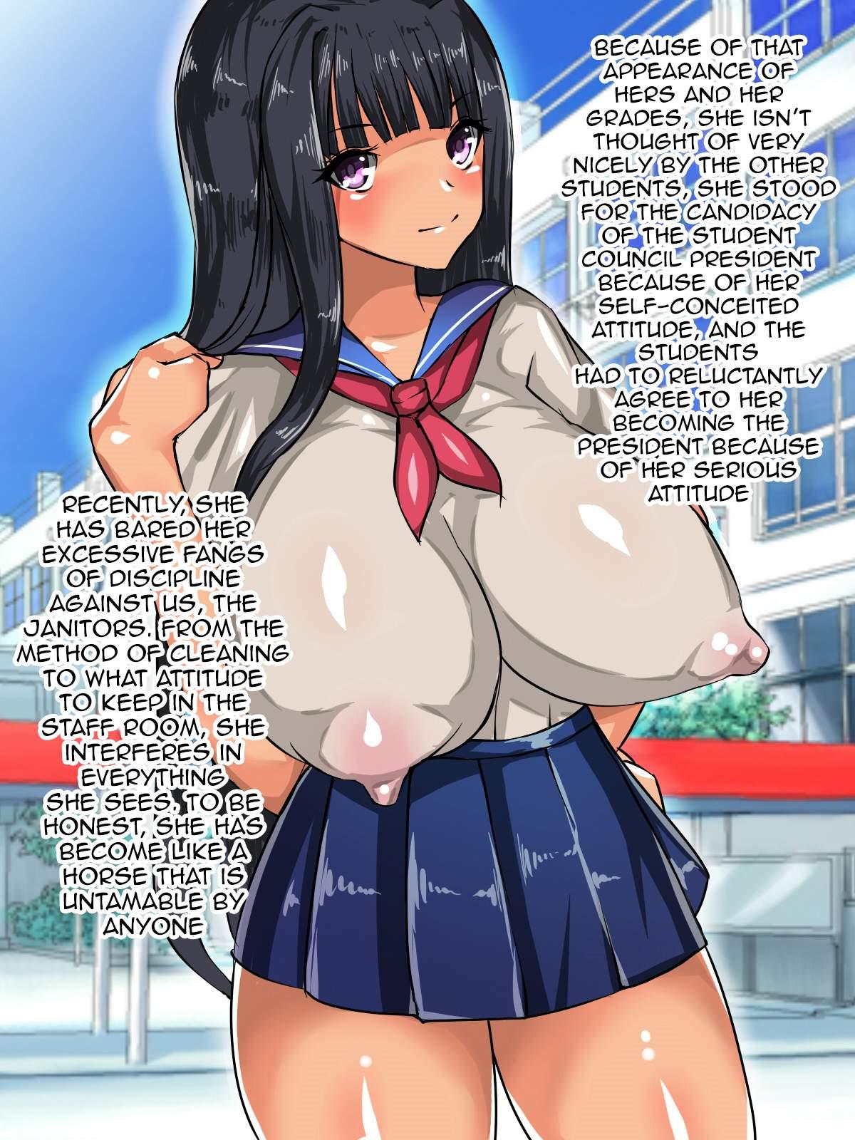 Bibakunyuu De Seiso Kidori Na Hentai Intelli Seito Kaichou O Saiin Hame Shite Rinkan Shite Seidorei Gochisousama! 1
