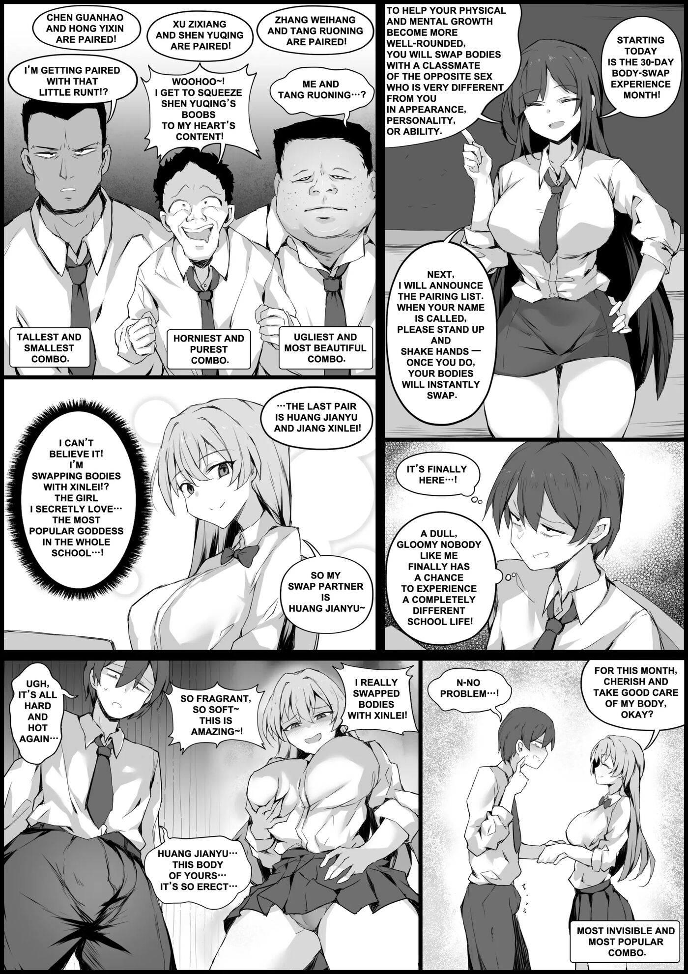 Body Swap Experience Month 1