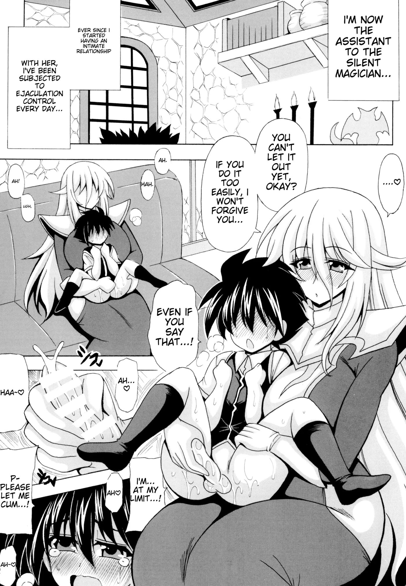 Bonyuu Majo To Chinmoku No Shaseikanri 1