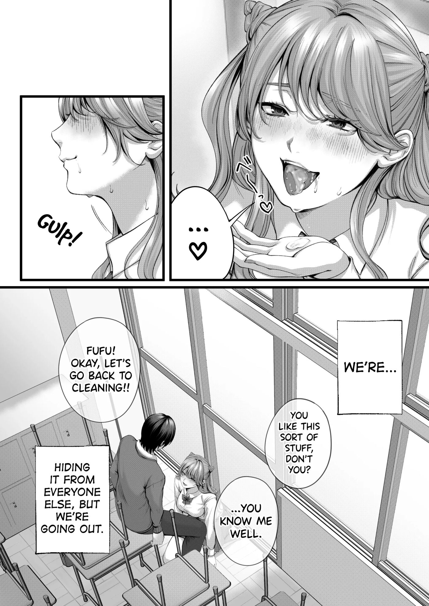Chorozako Kanojo No Aina-chan -mucchiri Gal To Ichalove H Suru Hanashi- 1