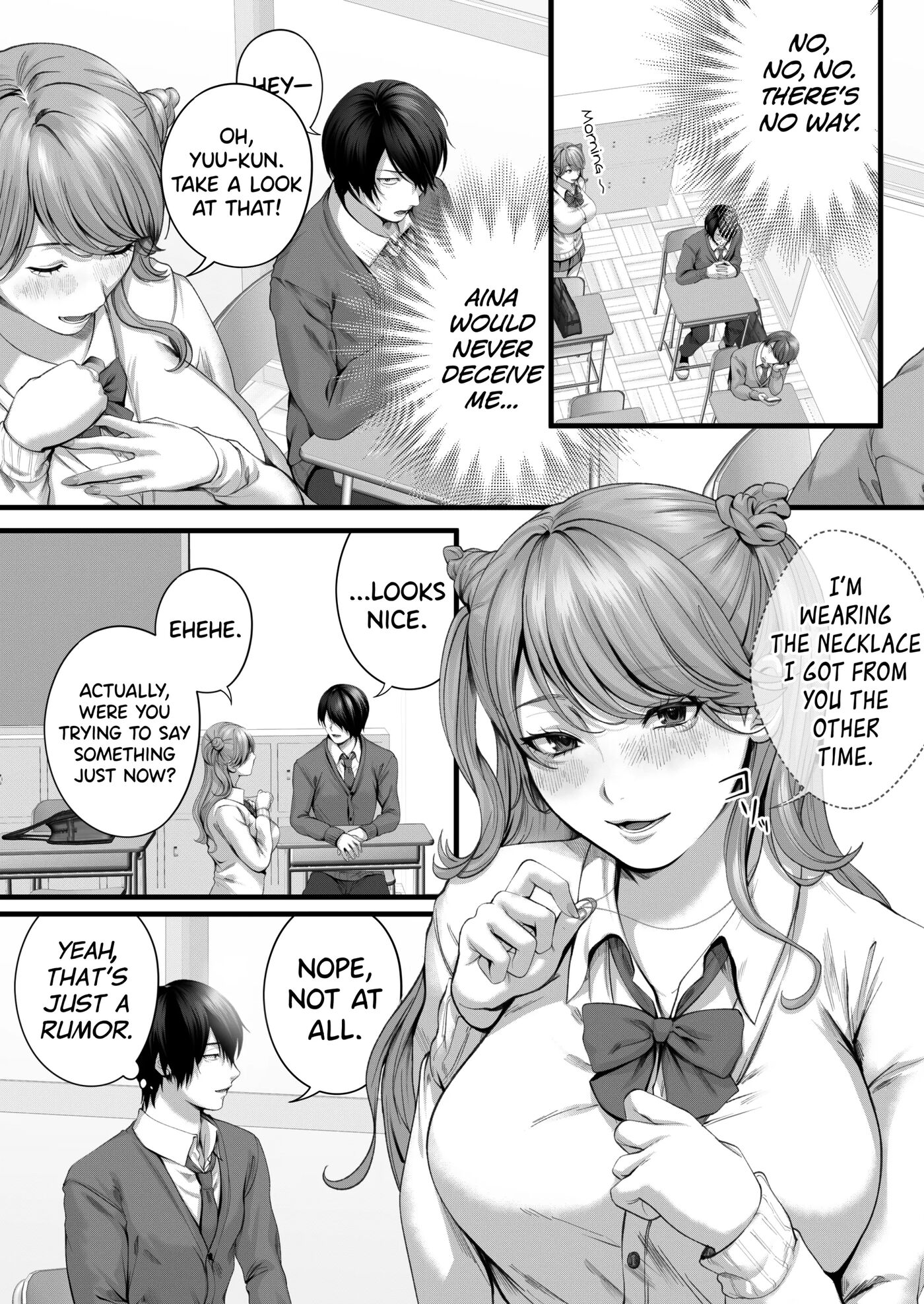 Chorozako Kanojo No Aina-chan -mucchiri Gal To Ichalove H Suru Hanashi- 1
