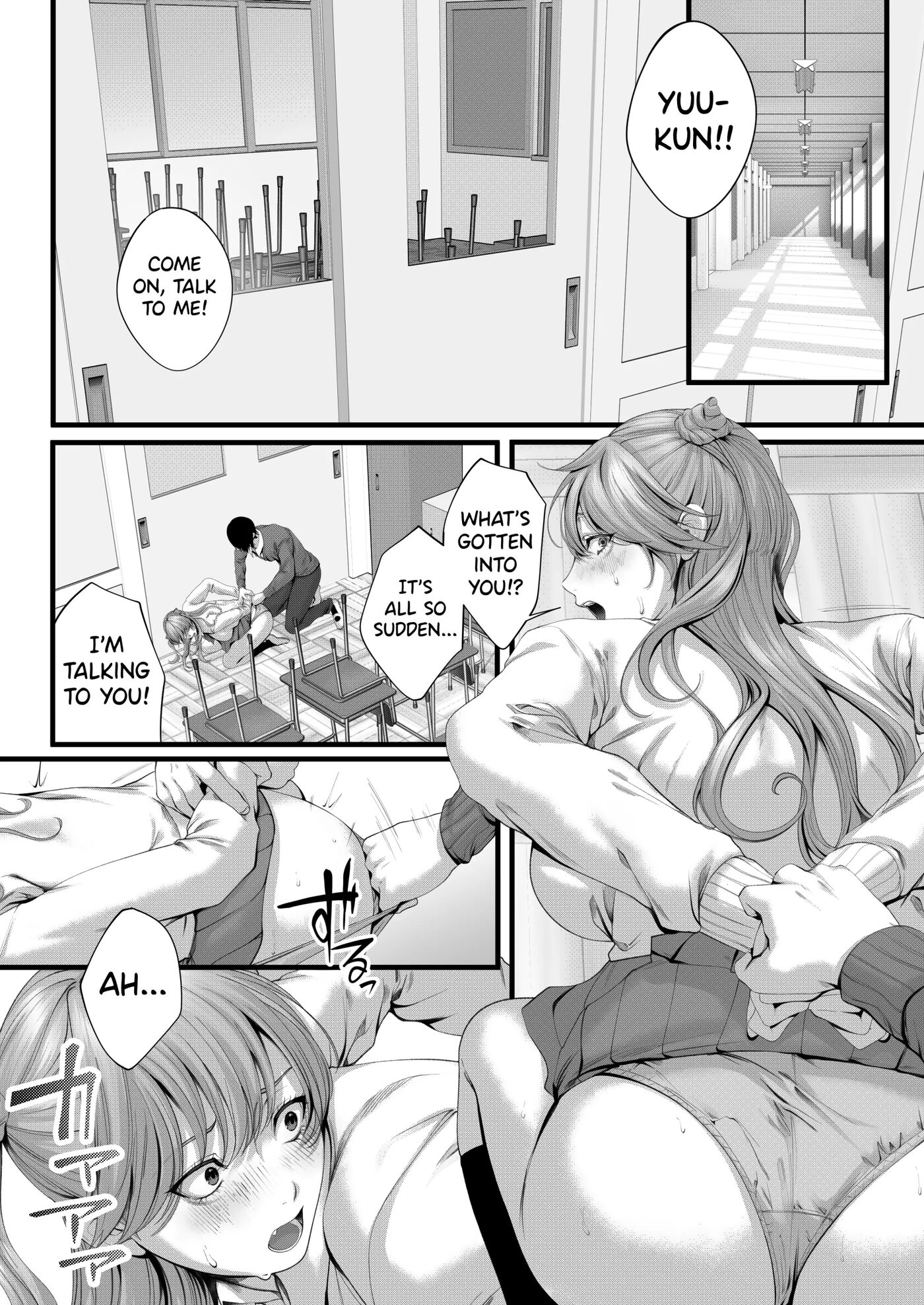 Chorozako Kanojo No Aina-chan -mucchiri Gal To Ichalove H Suru Hanashi- 1