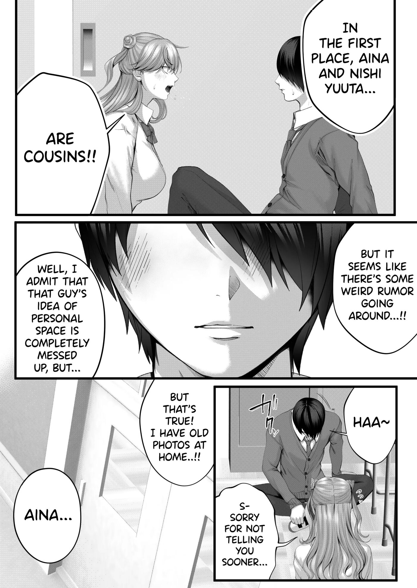 Chorozako Kanojo No Aina-chan -mucchiri Gal To Ichalove H Suru Hanashi- 1