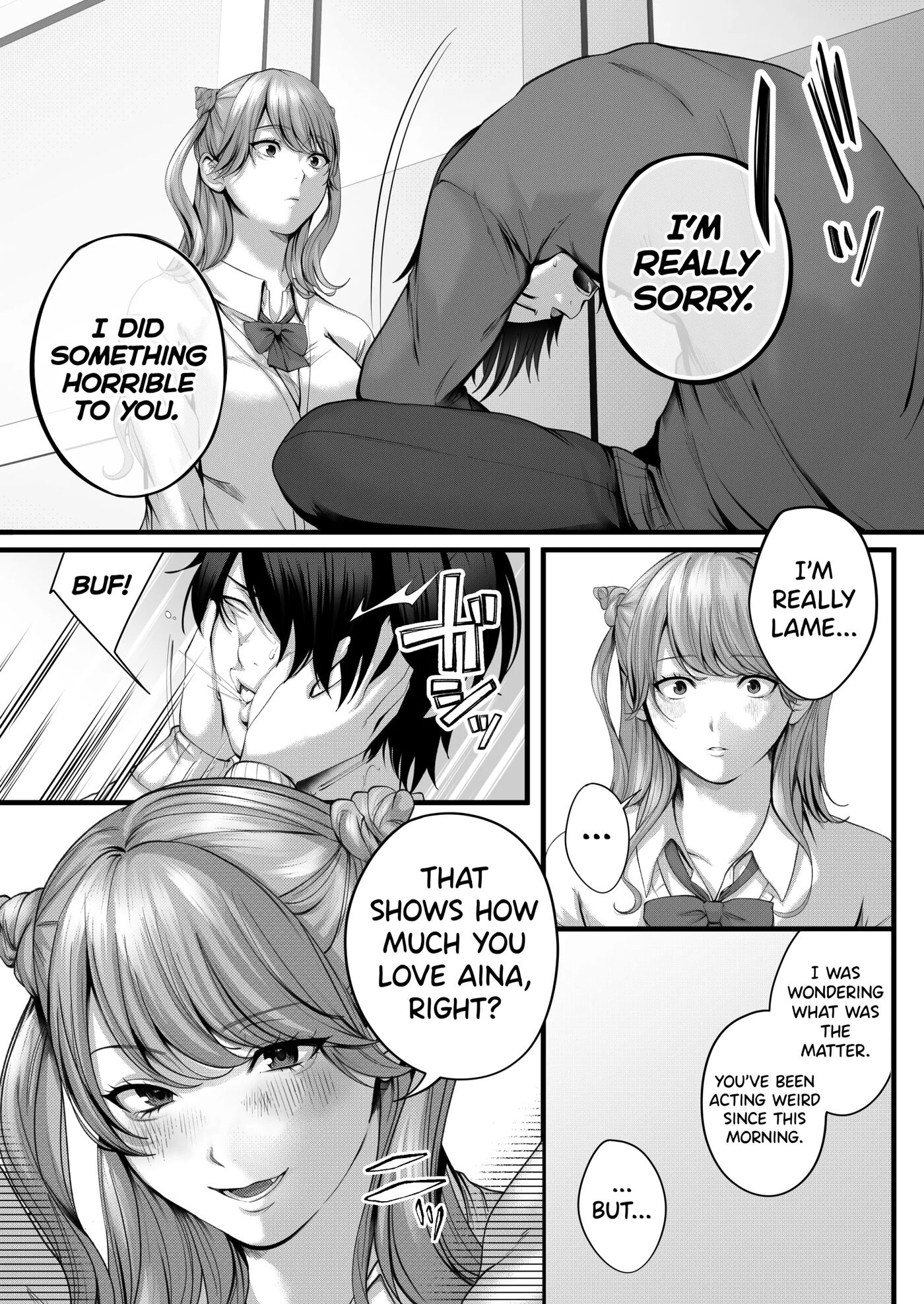 Chorozako Kanojo No Aina-chan -mucchiri Gal To Ichalove H Suru Hanashi- 1