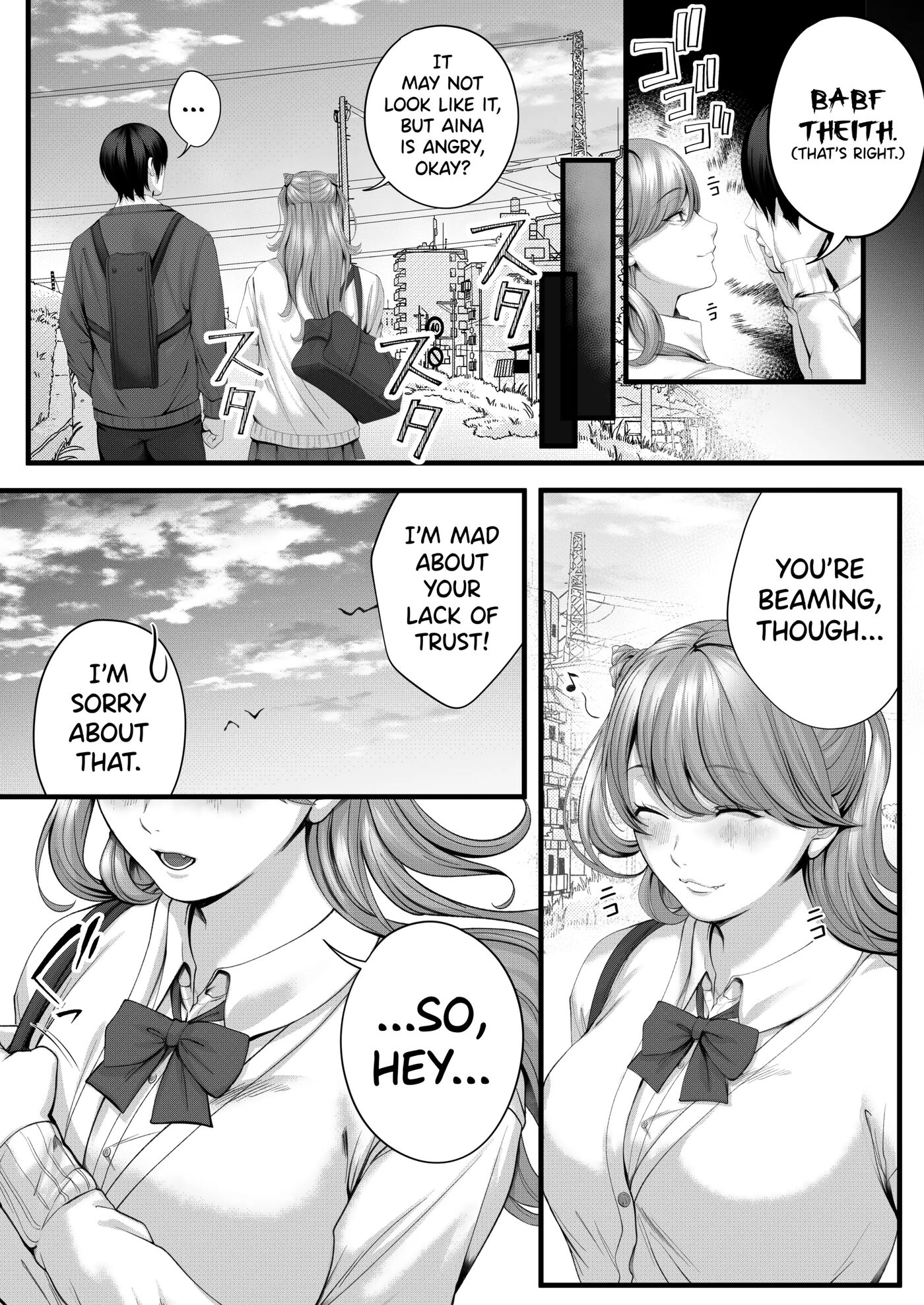 Chorozako Kanojo No Aina-chan -mucchiri Gal To Ichalove H Suru Hanashi- 1