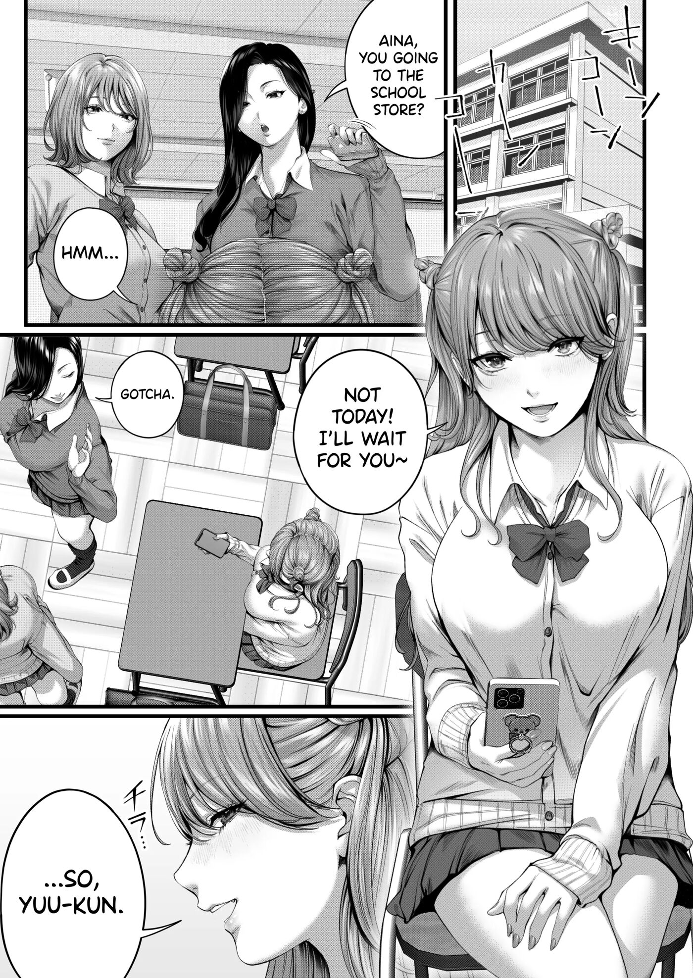 Chorozako Kanojo No Aina-chan -mucchiri Gal To Ichalove H Suru Hanashi- 1
