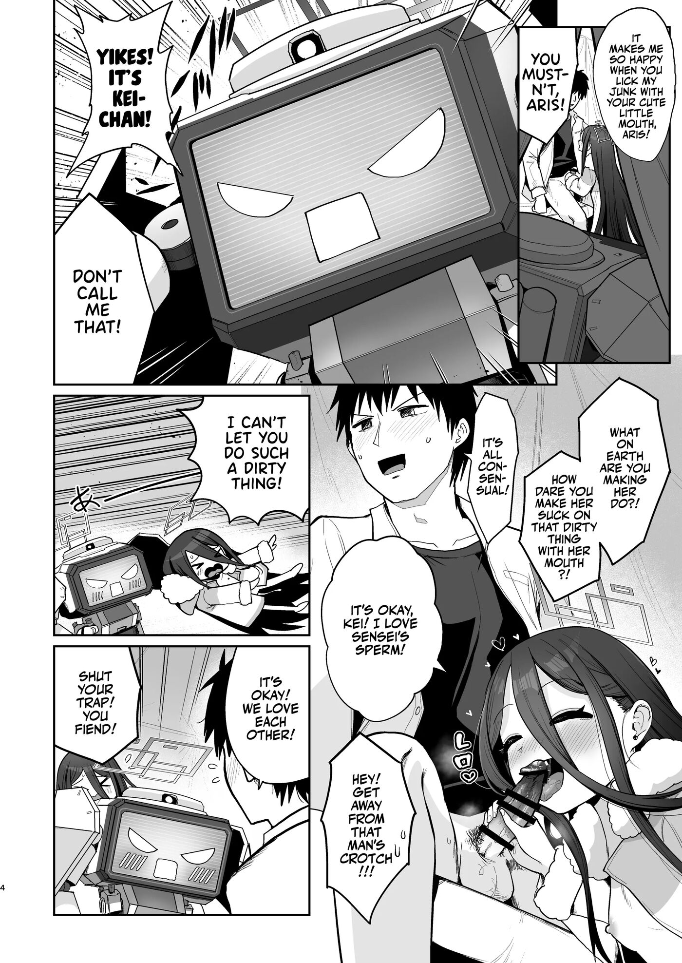 Clanker Sex With Aris And Kei! 1