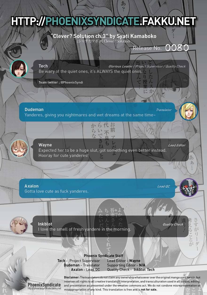 Clever? Solution Chapter 3 Page 25