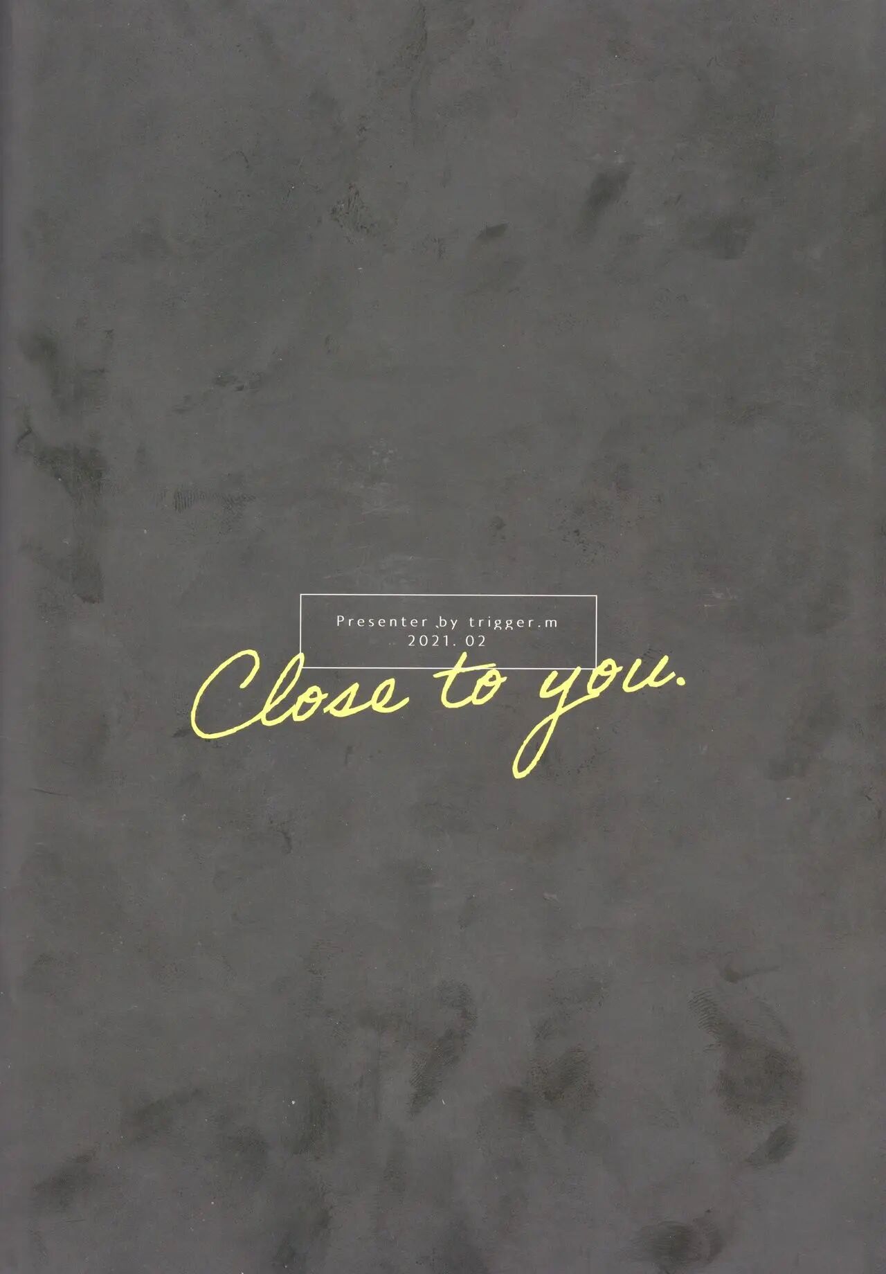 Close To You [yaoi] 1