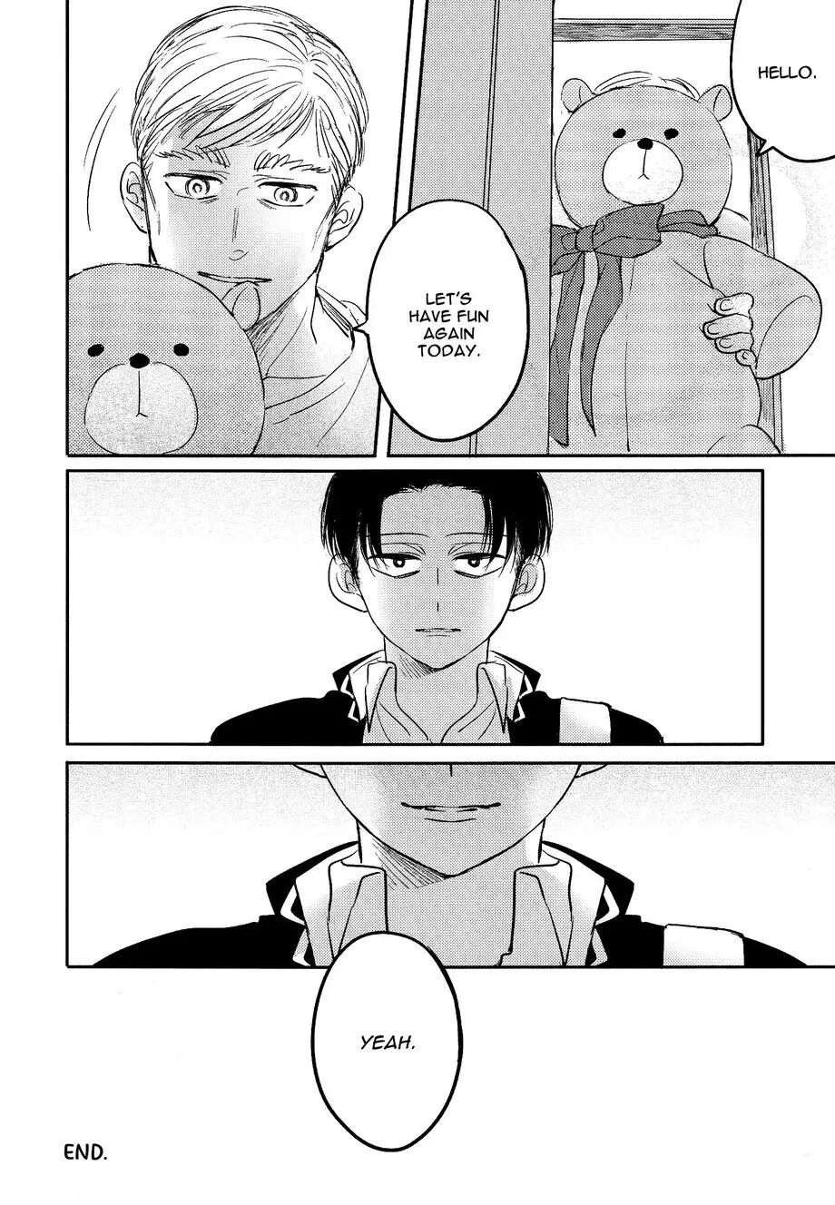 Congratulations, Levi-kun [yaoi] 1