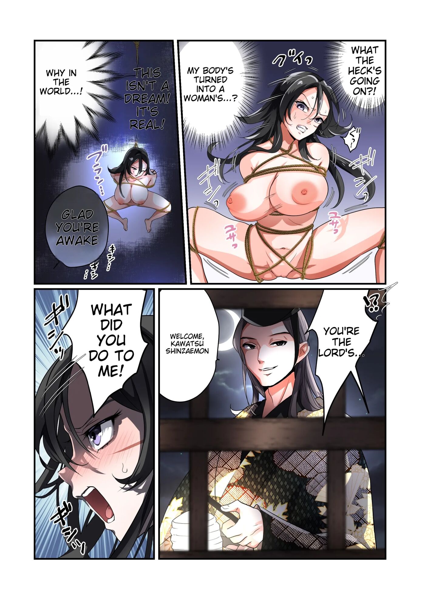 Corrupted Gender-swapped Kunoichi 1