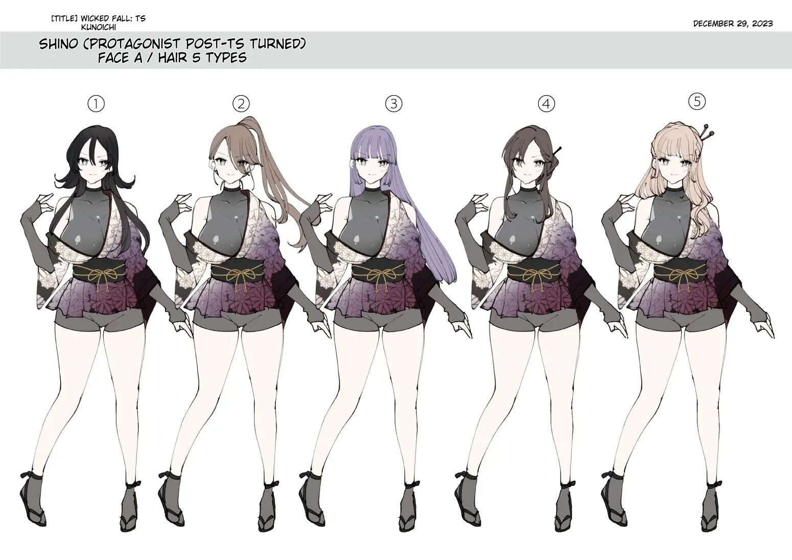 Corrupted Gender-swapped Kunoichi 1