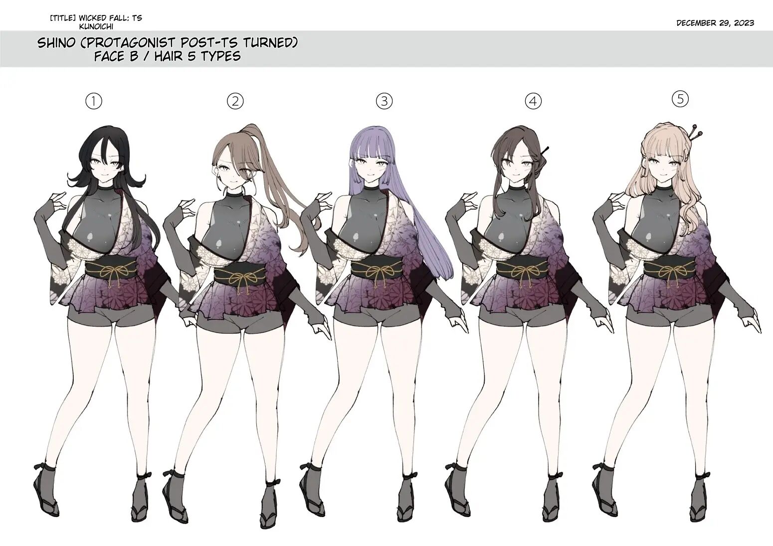Corrupted Gender-swapped Kunoichi 1