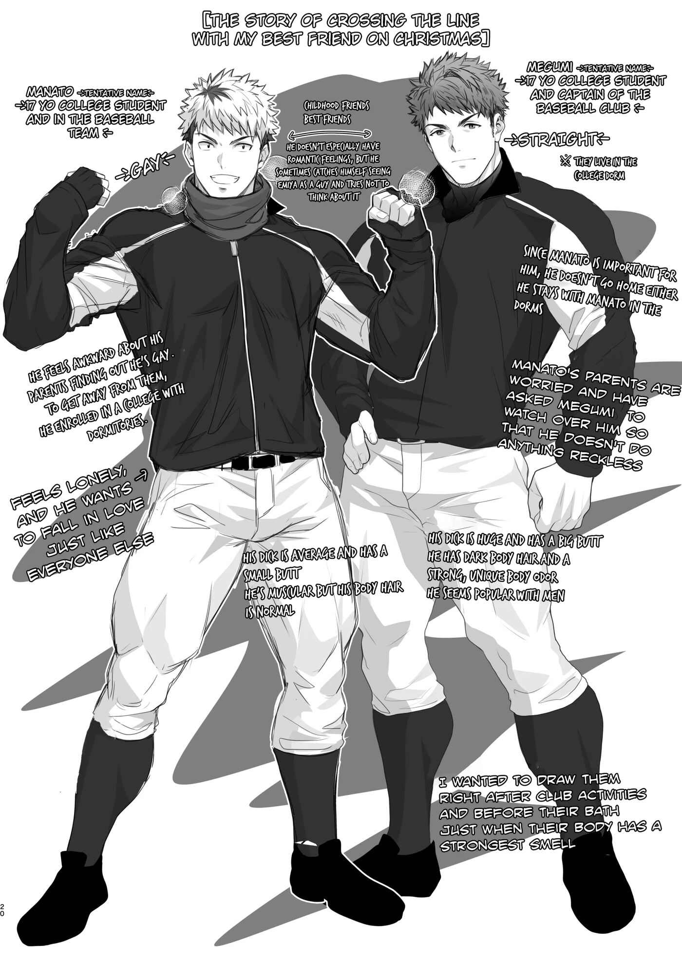 Crossing The Line With My Best Friend On Christmas [yaoi] 1