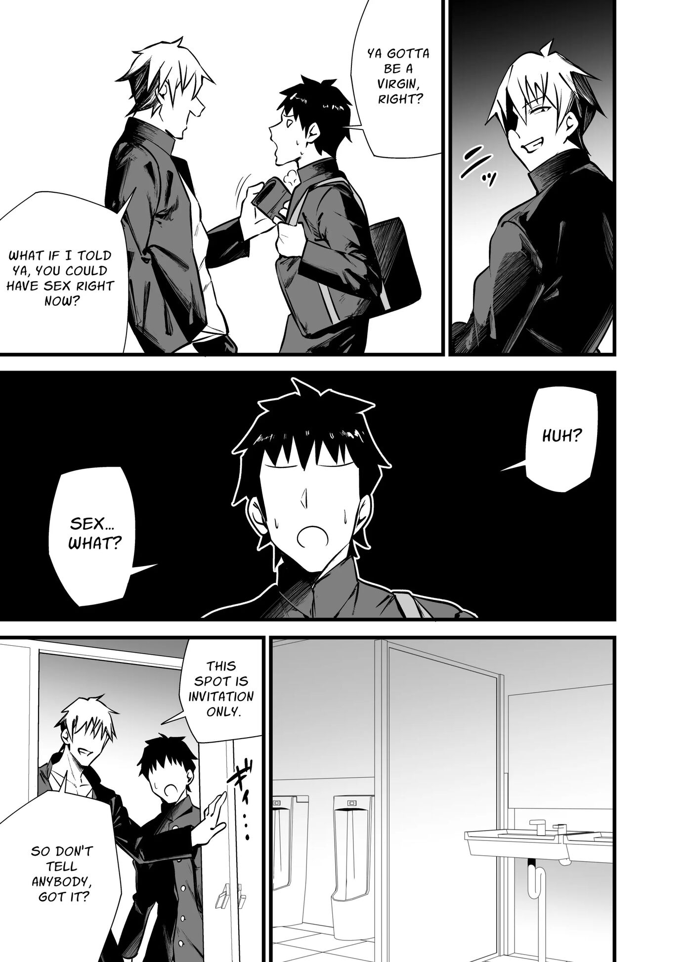 Cumdump Princess Of The Annex Building 3rd Floor Men's Toilet [yaoi] 1