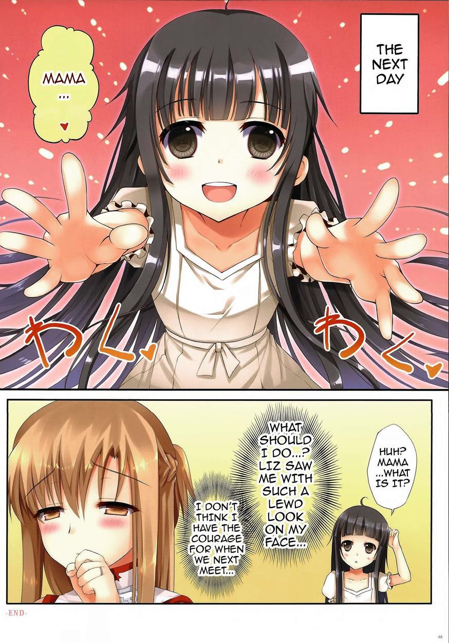 Cumming Inside Asuna 100% Raw Chapter 1 Page 46