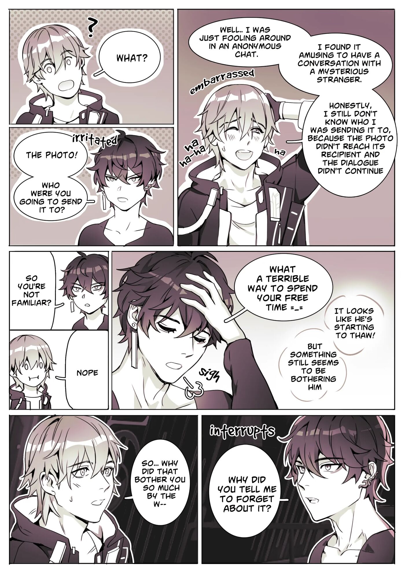 Dan Heng Received Nude Photos From Caelus [yaoi] 1