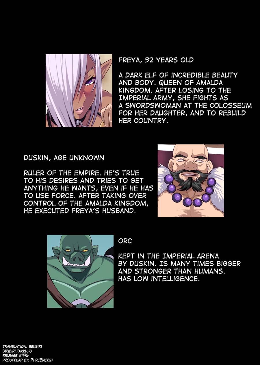 Dark Elf Queen Freya -colosseum Of Humilation- 1