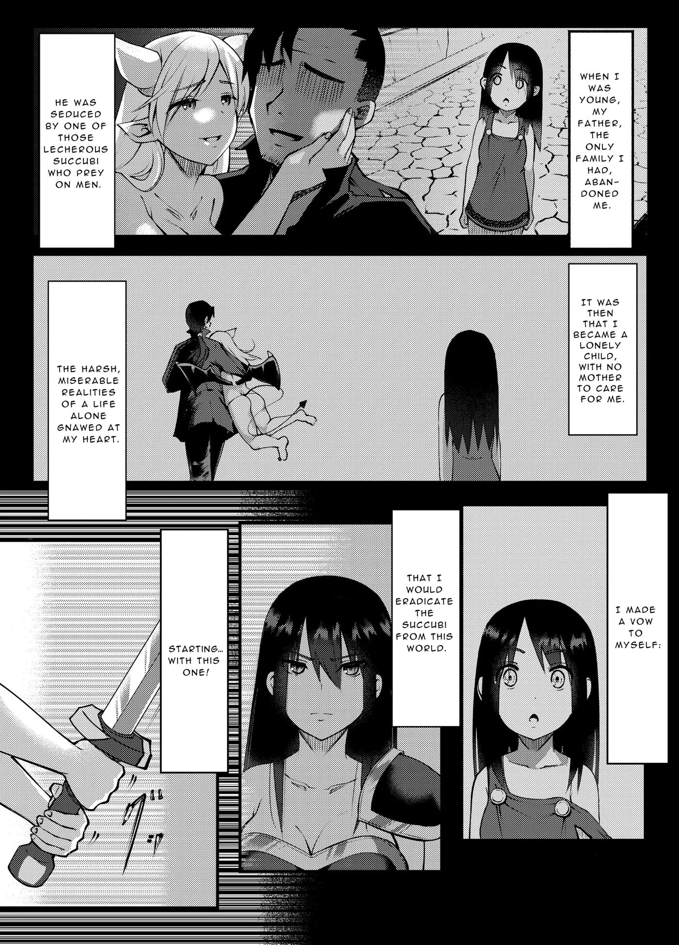 Defeated By A Succubus: A Swordswoman's Descent Into Dickchick Debauchery 1