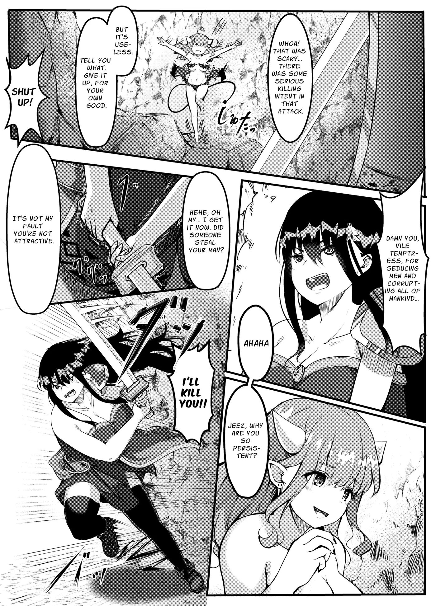Defeated By A Succubus: A Swordswoman's Descent Into Dickchick Debauchery 1