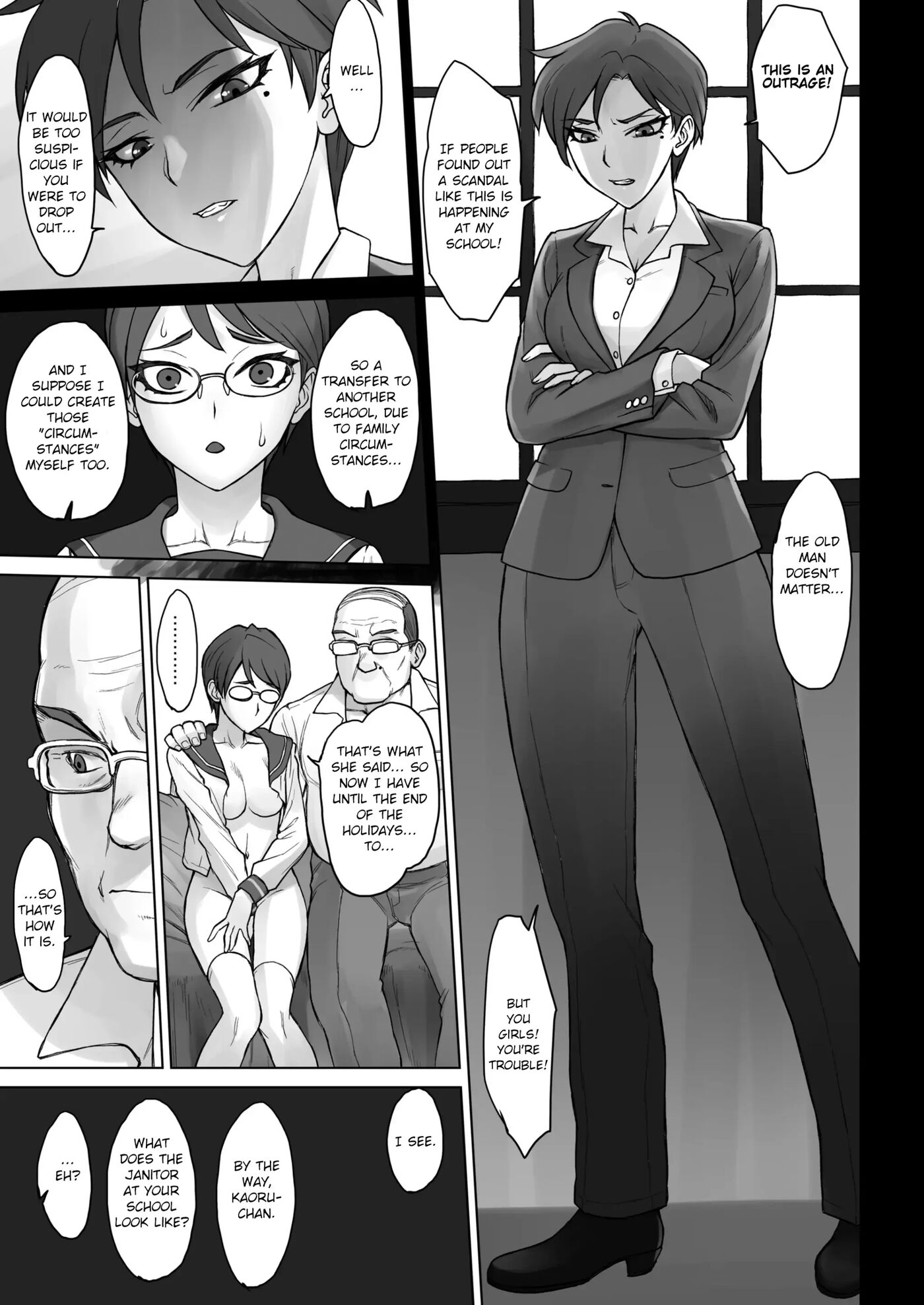 Dekachin Ojisan Vs Headmistress Tsukasa 1