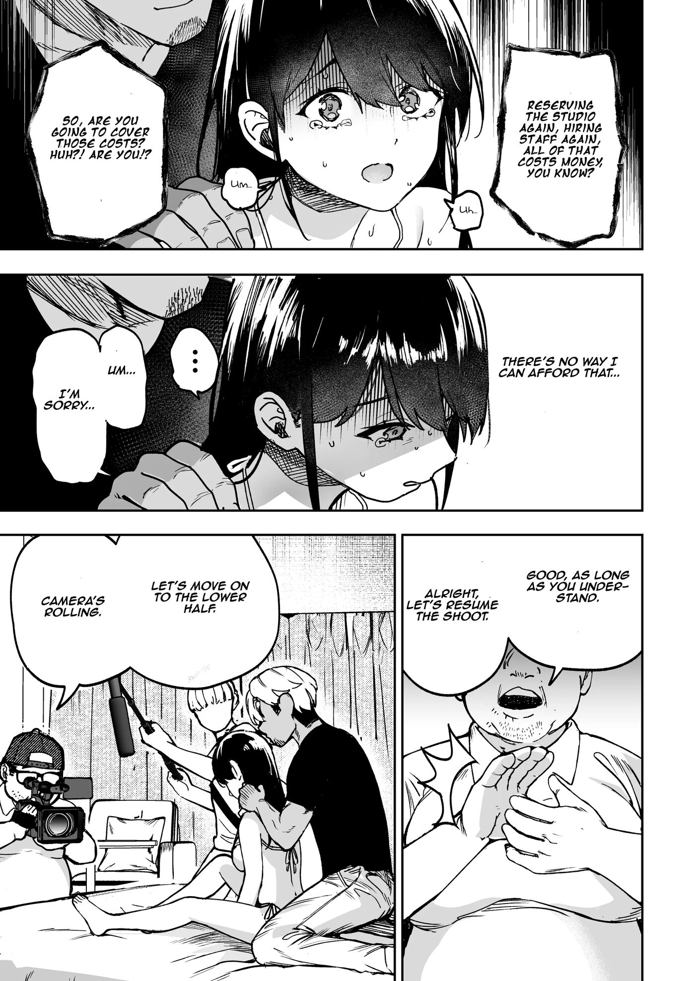 Desperate Idol, Climaxing During Her First Gravure Shoot!? ~nobody Told Me The Massage Would Groping Inside My Swimsuit!~ Chapter 1 Page 26