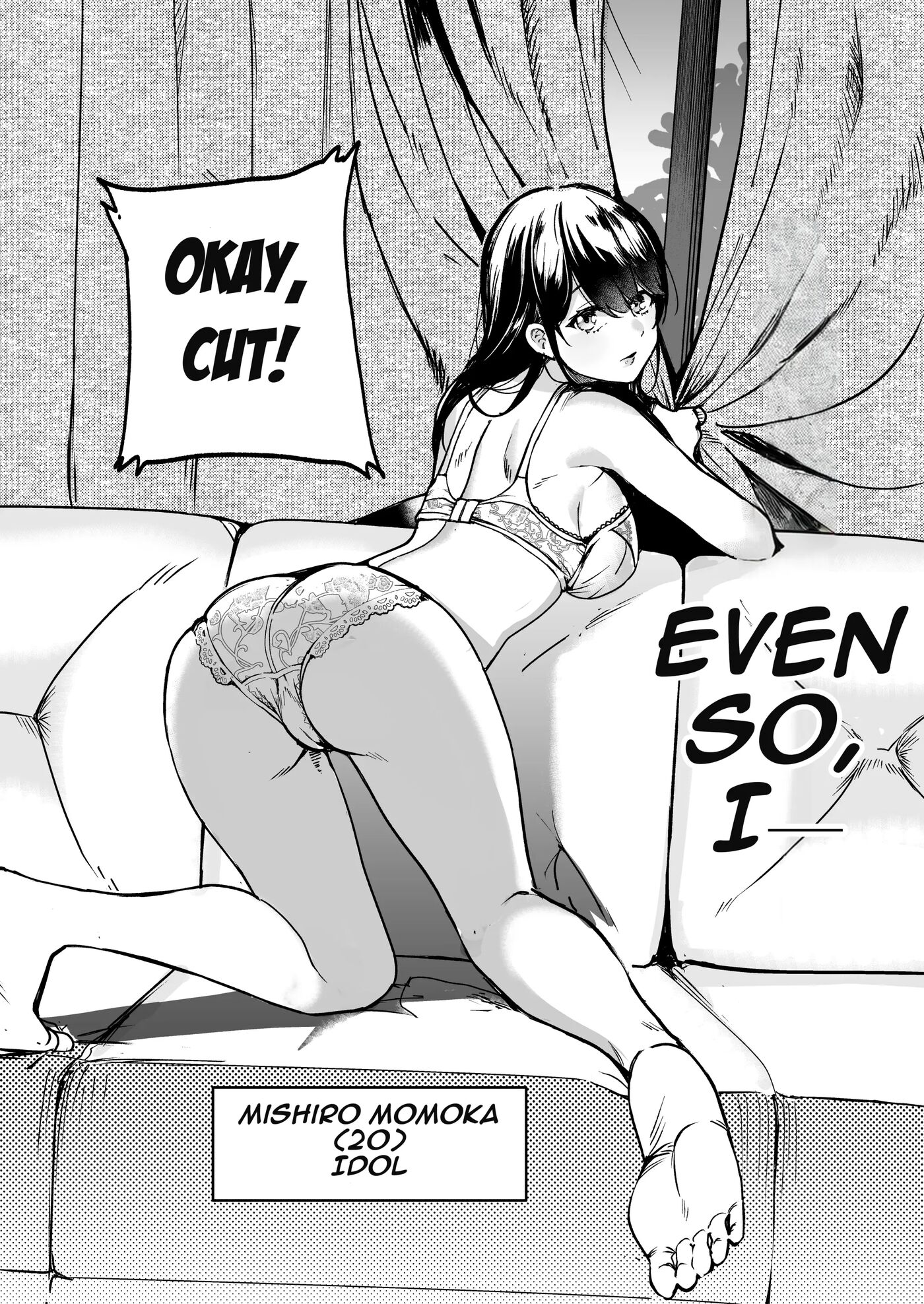 Desperate Idol, Climaxing During Her First Gravure Shoot!? ~nobody Told Me The Massage Would Groping Inside My Swimsuit!~ Chapter 1 Page 3