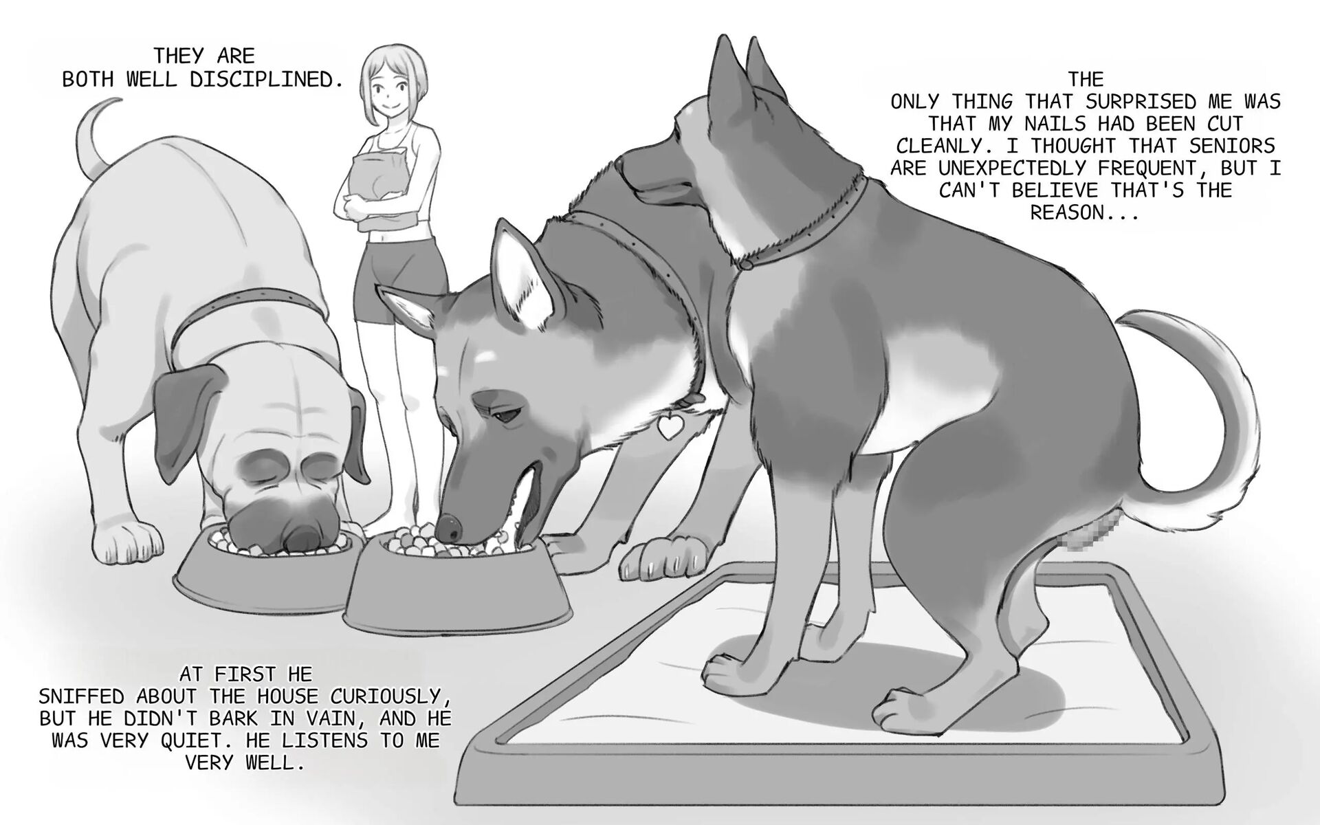 Dog Lovers ~senpai No Inu Ni Ikasareta Watashi~ 1