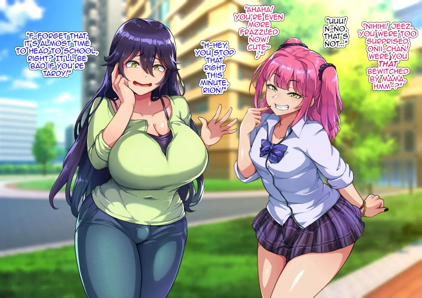 Dosukebemesuiki Oyako No Yuwaku Shemale Mama Hen 1