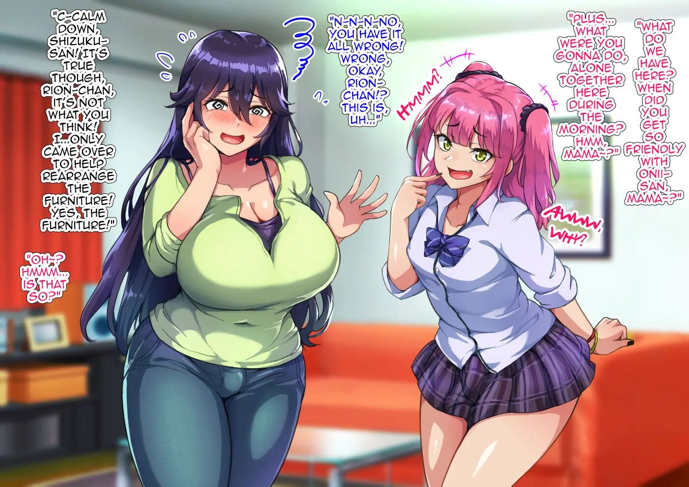 Dosukebemesuiki Oyako No Yuwaku Shemale Mama Hen 1