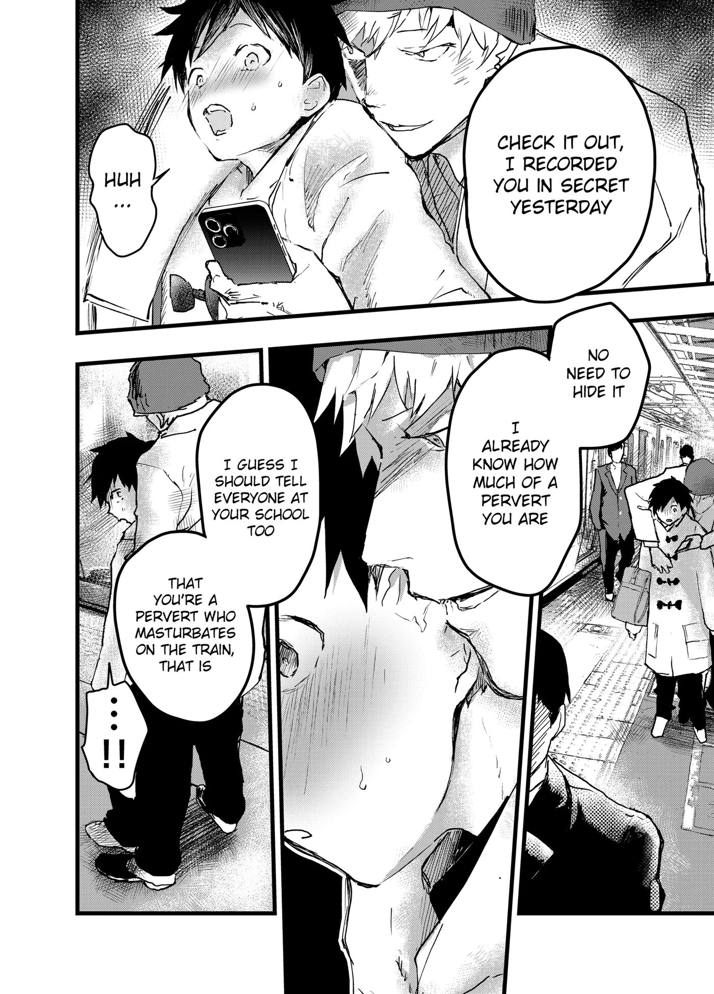 Eki No Toile De Hatsutaiken Rinkan Rape!! Kichiku Seme!! [yaoi] 1