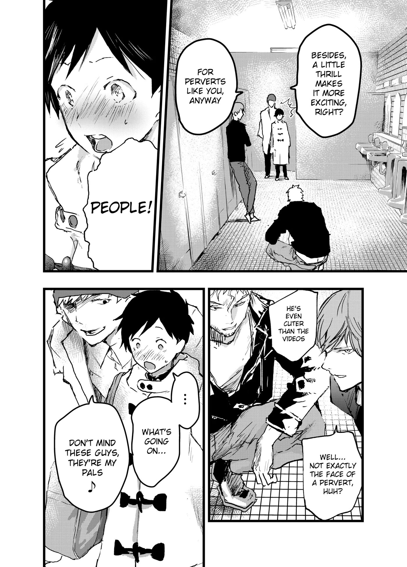 Eki No Toile De Hatsutaiken Rinkan Rape!! Kichiku Seme!! [yaoi] 1