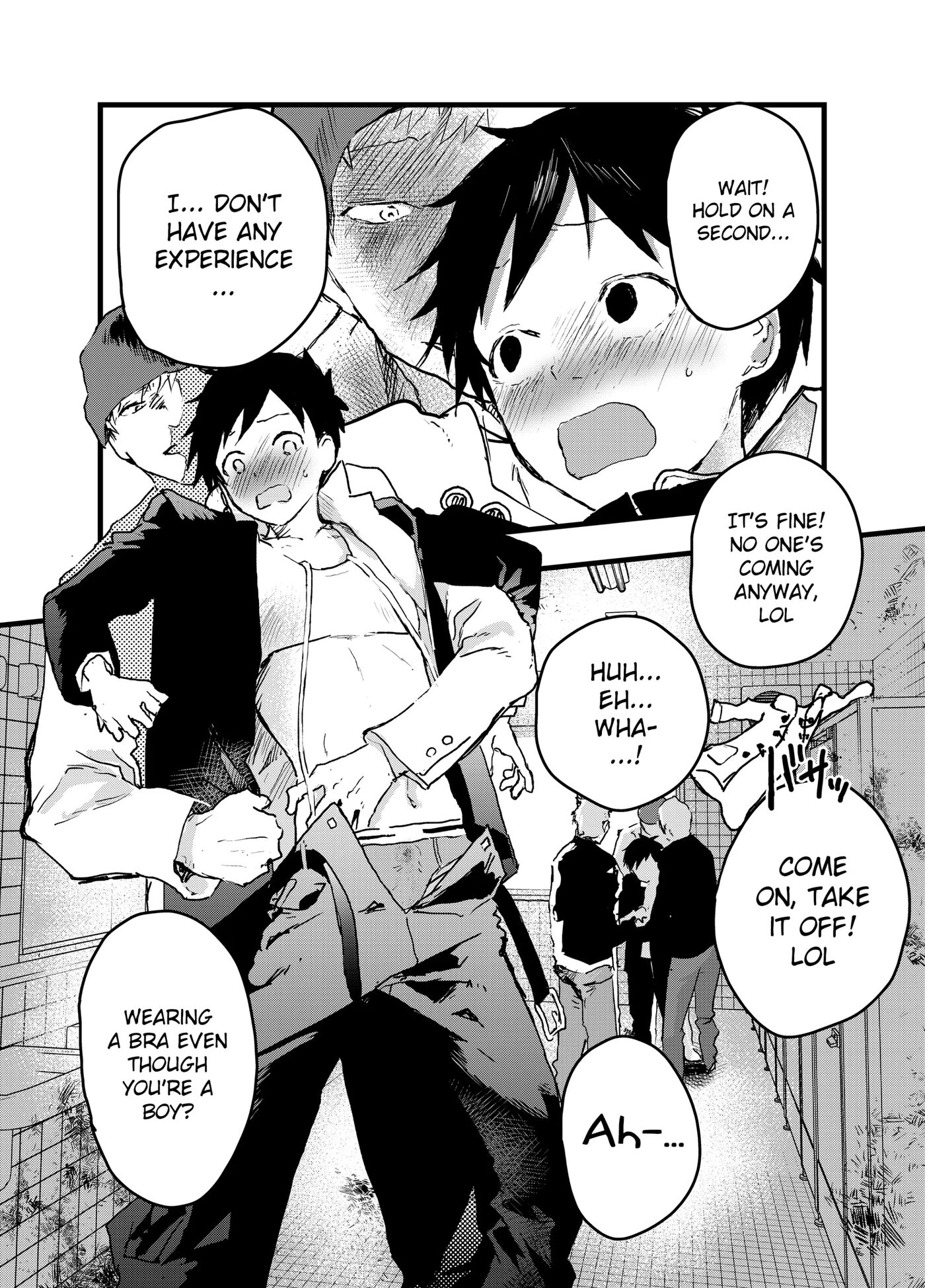 Eki No Toile De Hatsutaiken Rinkan Rape!! Kichiku Seme!! [yaoi] 1