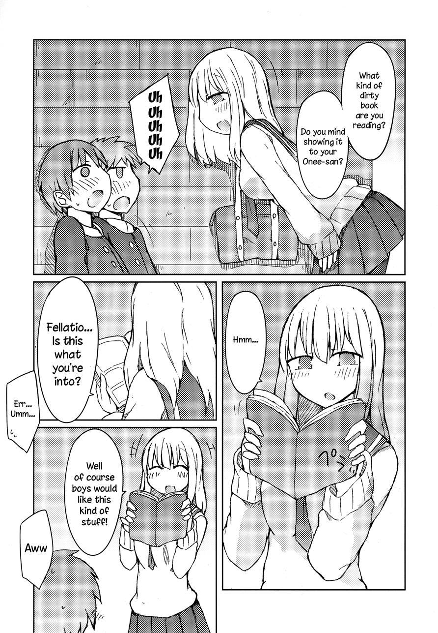 Erohon O Yondetara Kinjo No Onee-san Ni Fellatio Sareta Hanashi 1