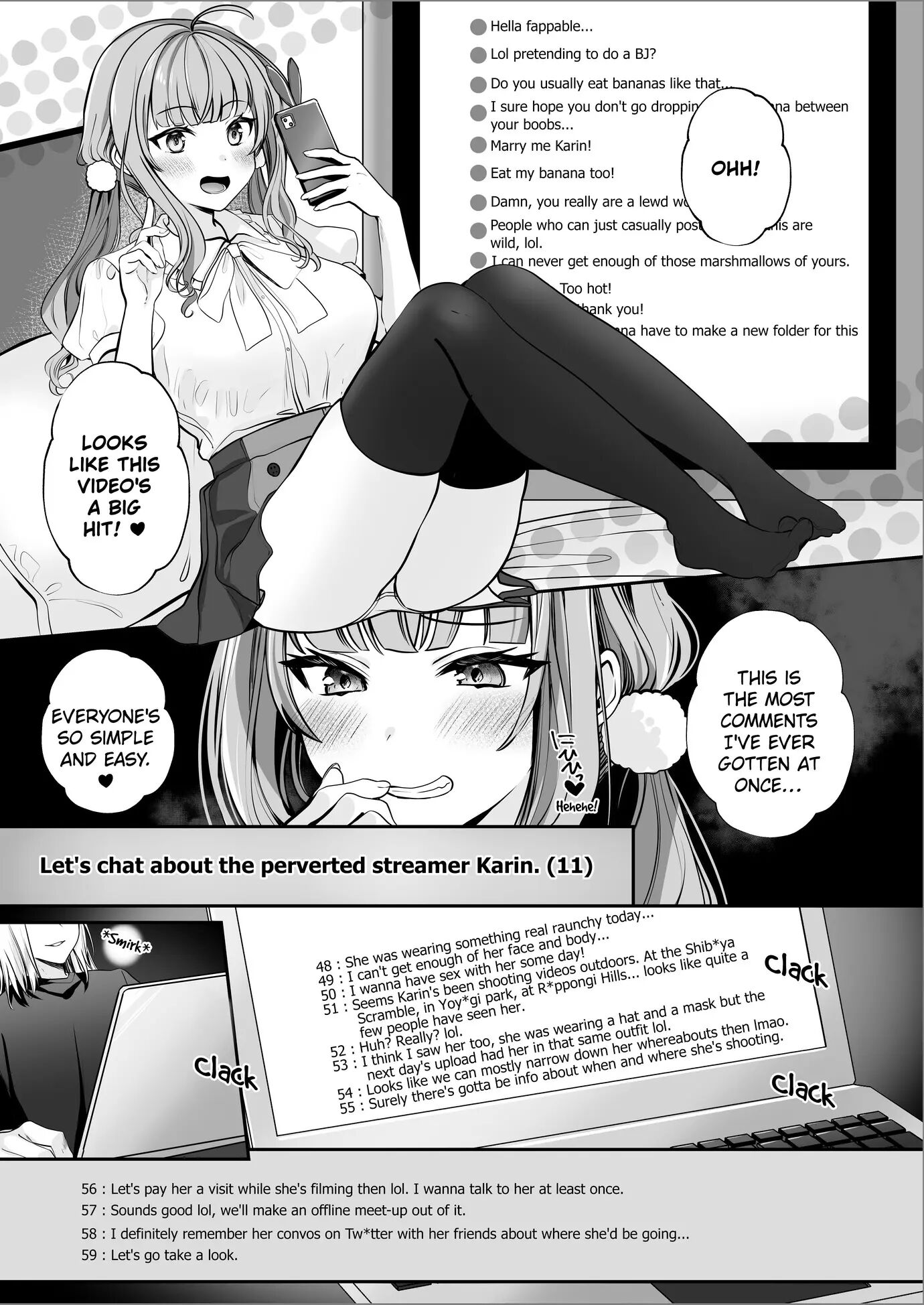 Erotic Influencer Karin: Today, I'll Be Getting Fucked By My Subscribers 1