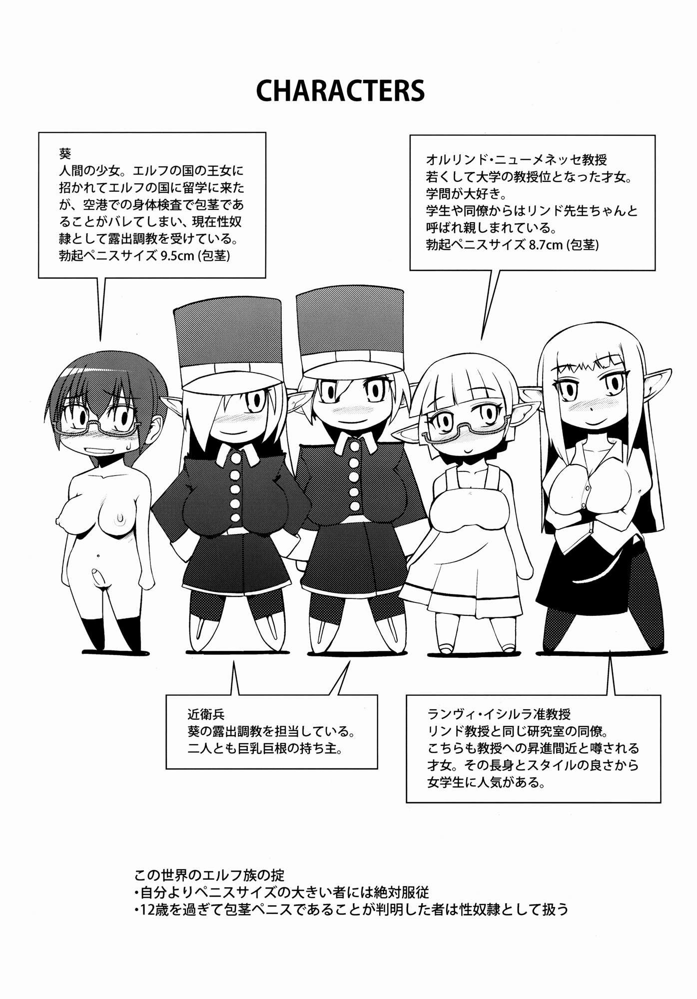 Erufu No Kuni No Ochitai Kyouju 1