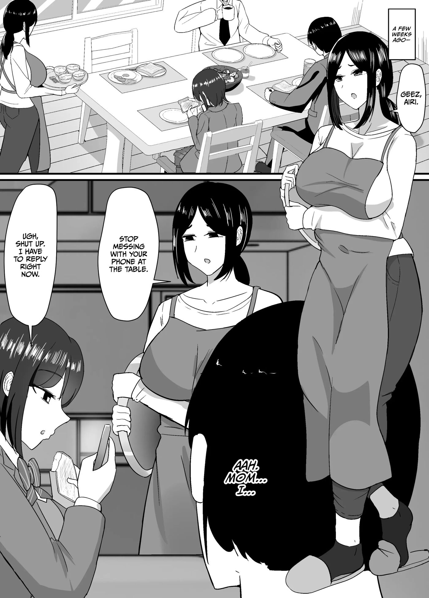 Falling With Mother And Sister 1