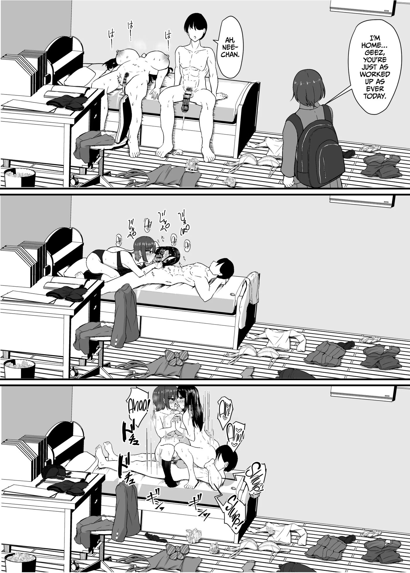 Falling With Mother And Sister 1
