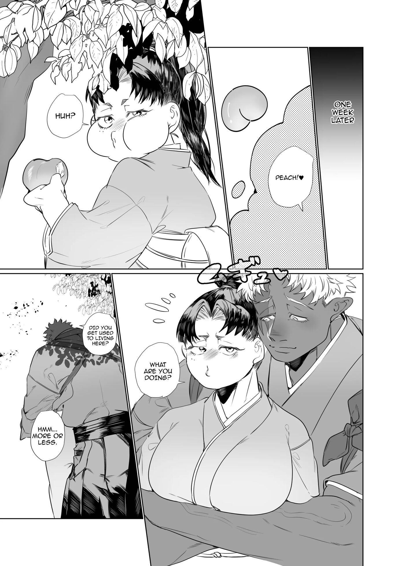 Female Momotaro And The Huge, Strong Demon 1
