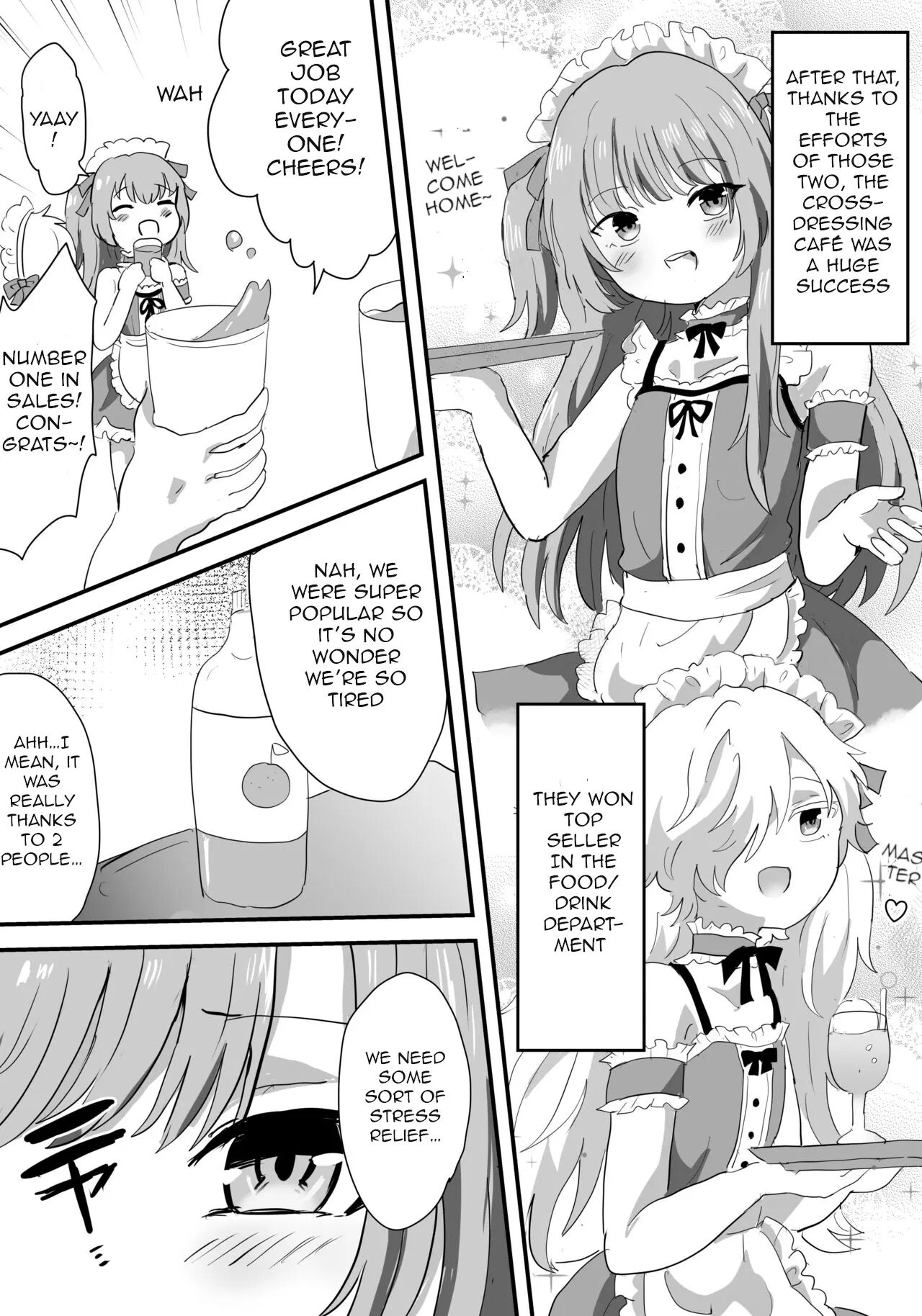 Feminized Crossdressing Maids That Became Everyone's Cumdumps [yaoi] 1
