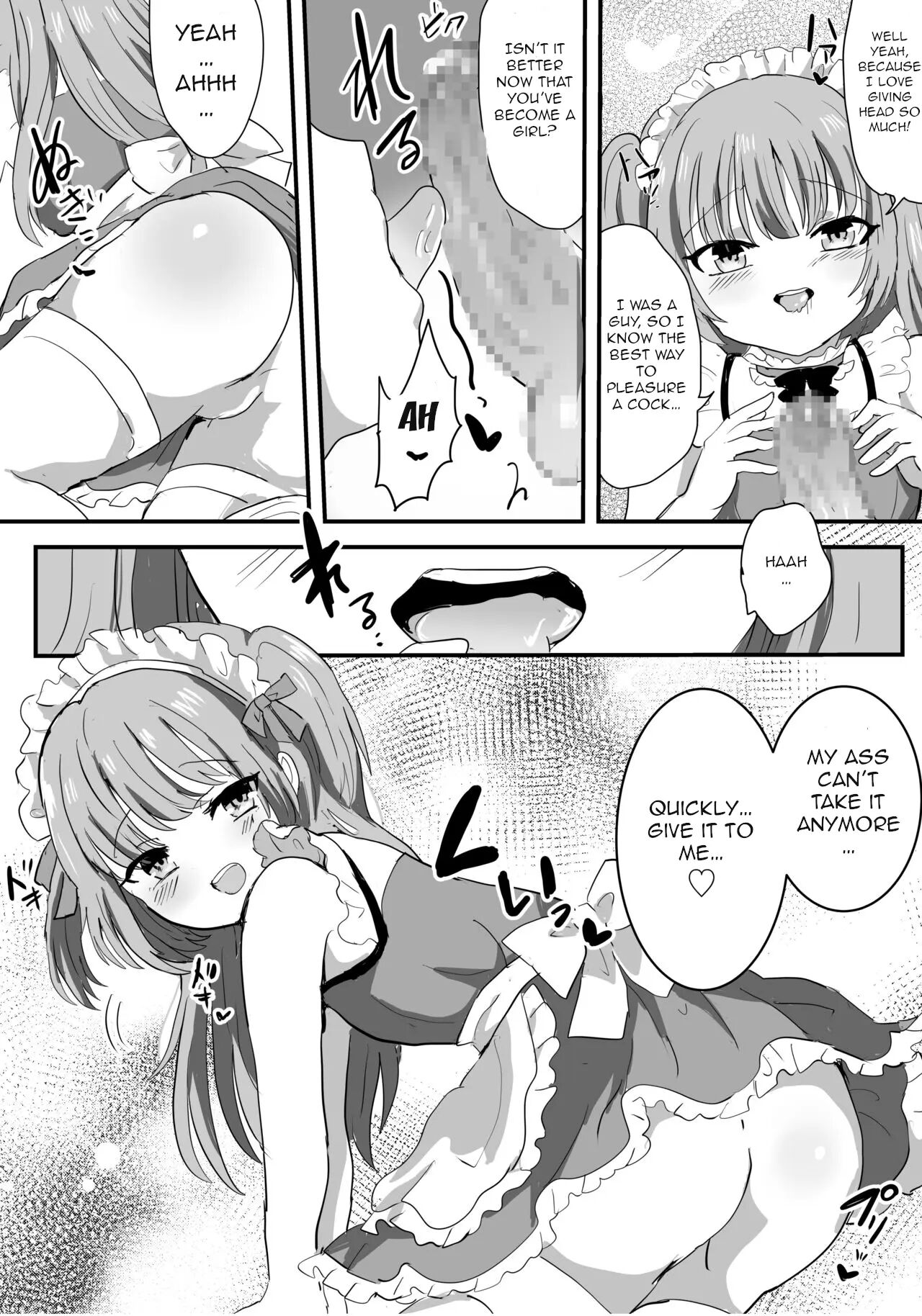 Feminized Crossdressing Maids That Became Everyone's Cumdumps [yaoi] 1