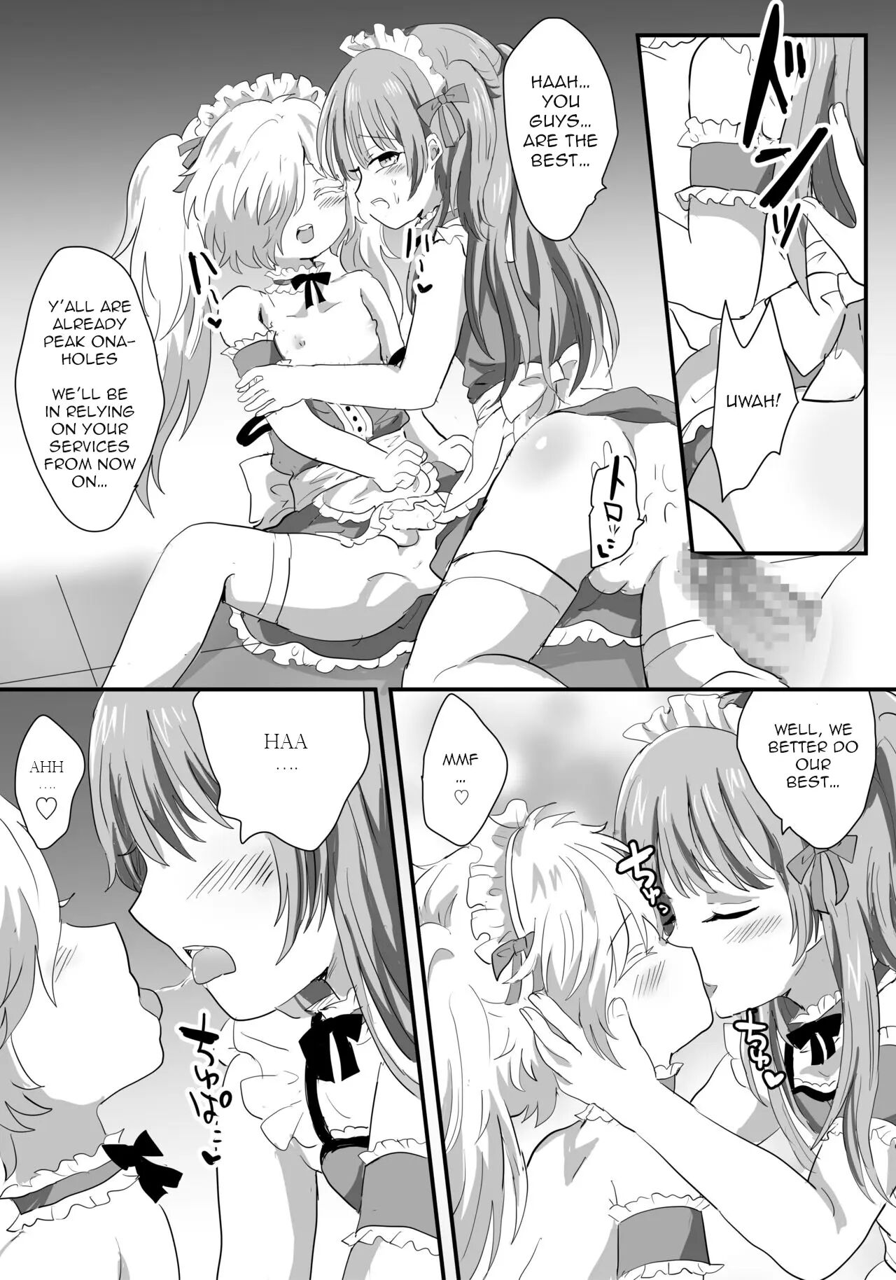 Feminized Crossdressing Maids That Became Everyone's Cumdumps [yaoi] 1