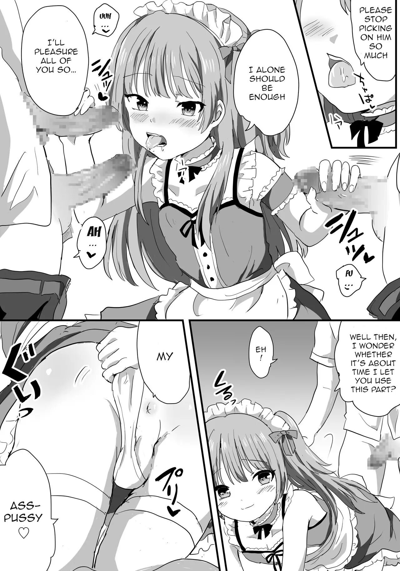 Feminized Crossdressing Maids That Became Everyone's Cumdumps [yaoi] 1