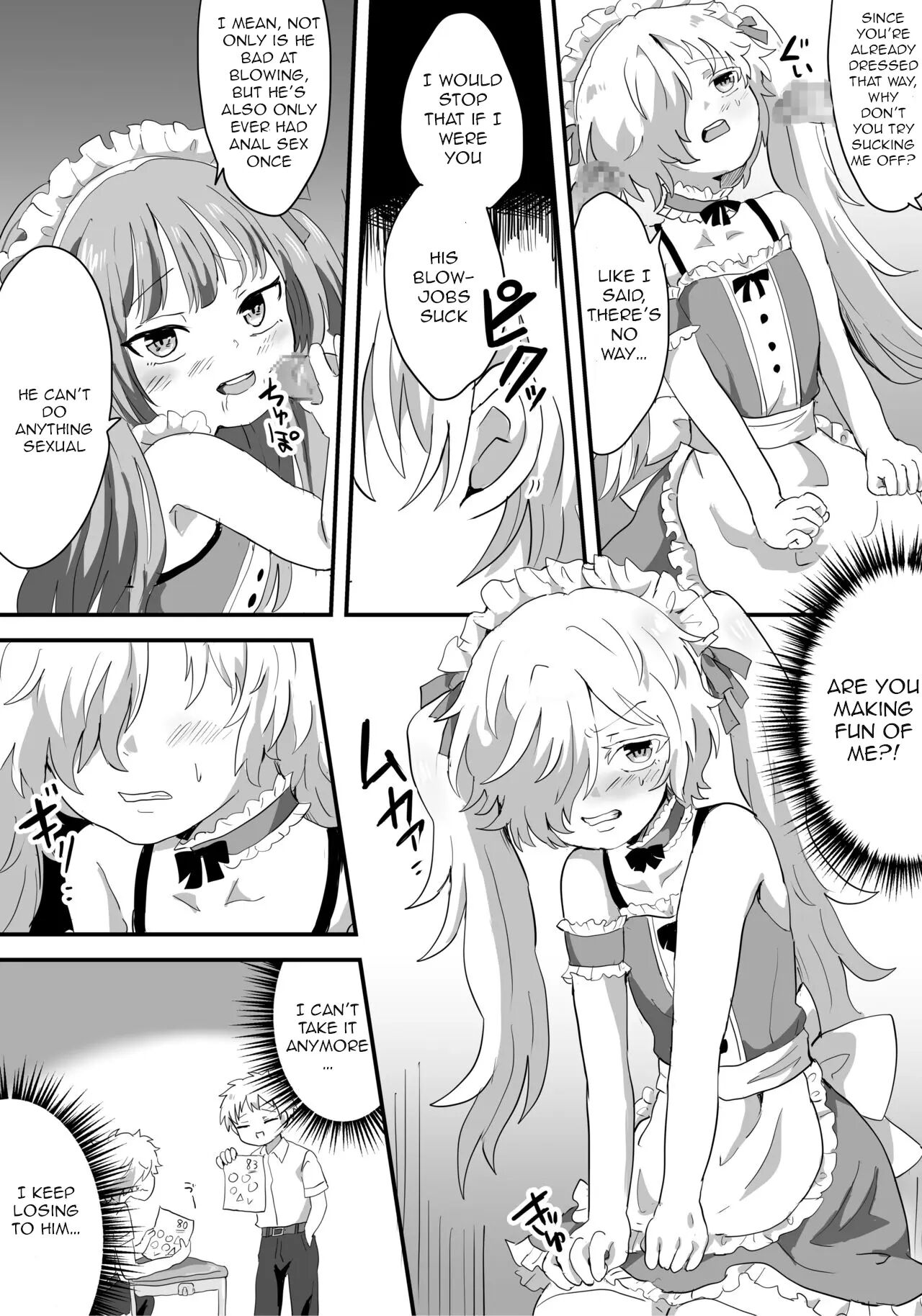 Feminized Crossdressing Maids That Became Everyone's Cumdumps [yaoi] 1