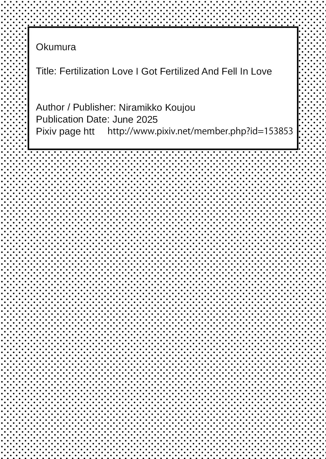 Fertilization Love I Got Fertilized And Fell In Love 1