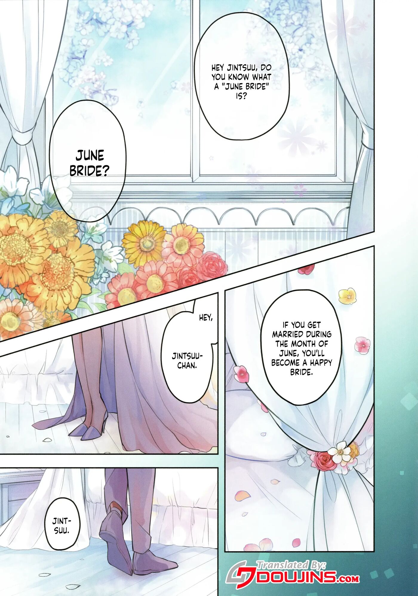 Fluttering White Hydrangea 1